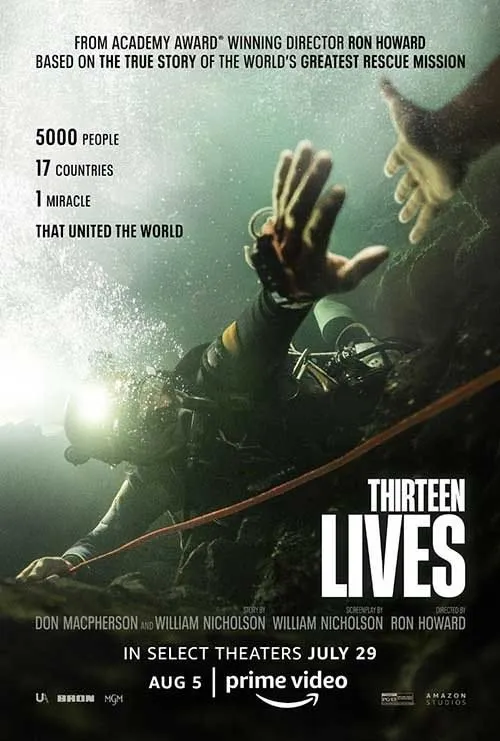 Thirteen Lives blockbuster film on Ember IPTV